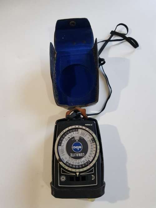 Gossen Lunalite, sbc, Light Meter with Case