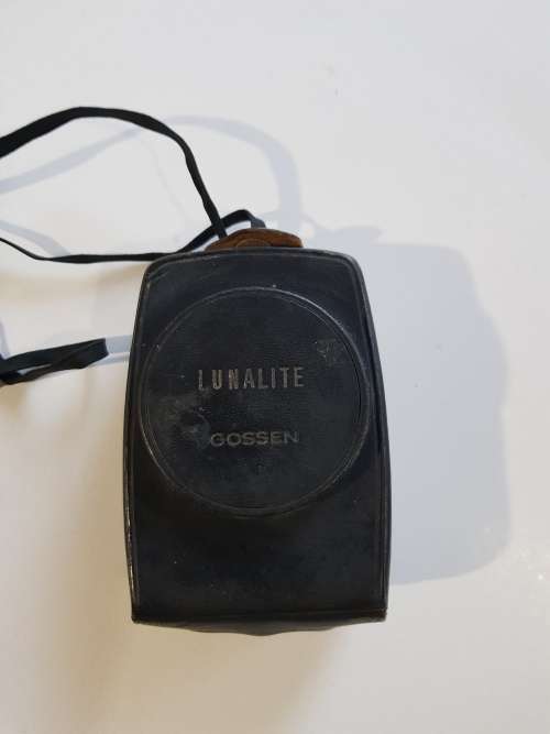Gossen Lunalite, sbc, Light Meter with Case