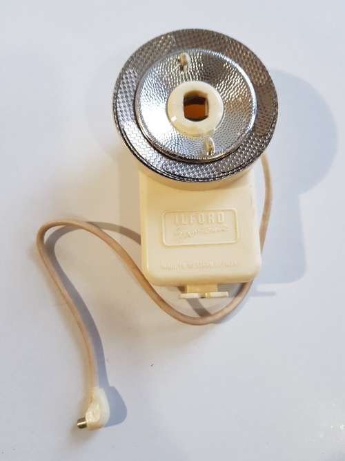 Vintage Ilford Sportslite, Flash with Case