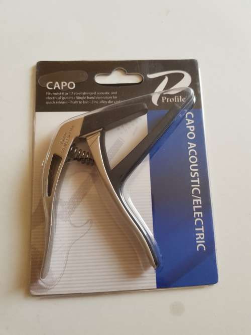Capo Acoustic/Electric, Quick Release, Zinc Alloy Die Casting
