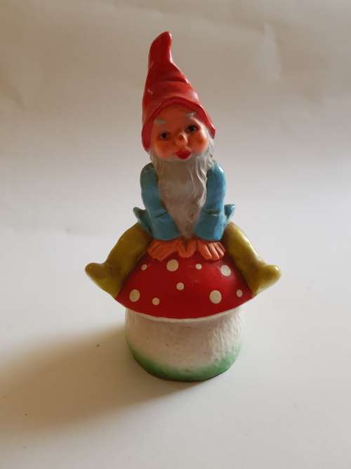 Vintage Heissner Gnome Saving Bank, West Germany