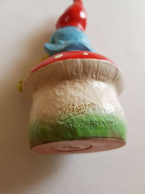 Vintage Heissner Gnome Saving Bank, West Germany