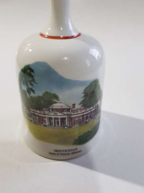 Porcelain Bell, Limited Edition, Thomas Jefferson, West Germany