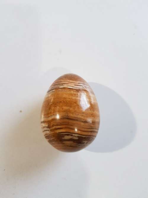 Stone Egg, Polished Stone, Quartz Crystal, Healing