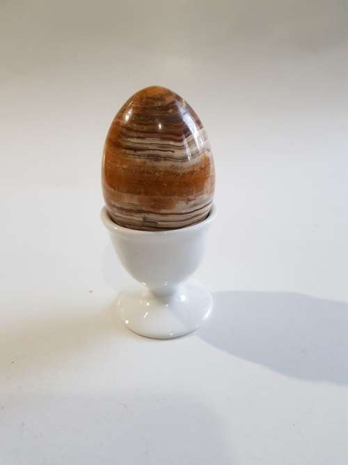 Stone Egg, Polished Stone, Quartz Crystal, Healing