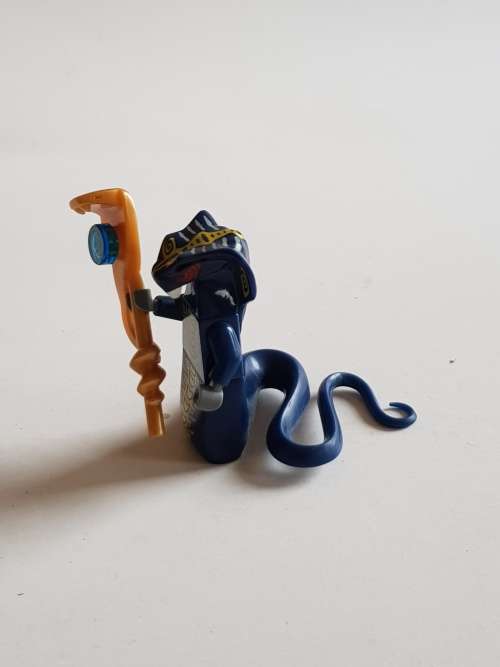 Lego Ninjago Skales, Minifigure, Blue Cobra with Staff