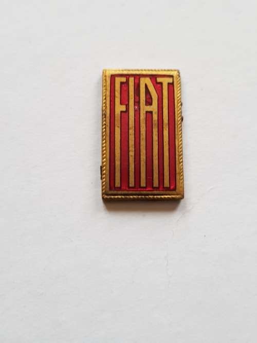 Vintage Fiat Lapel Pin