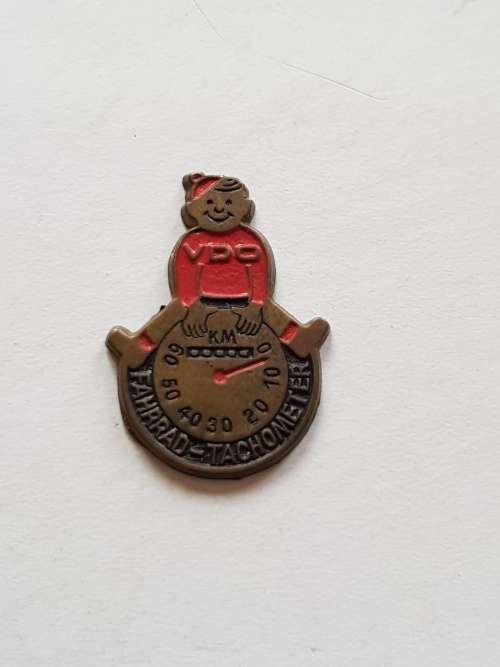 Vintage VDO Fahrrad Tachometer Lapel Pin