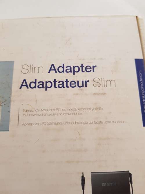 Samsung Slim Adapter for Samsung Notebooks