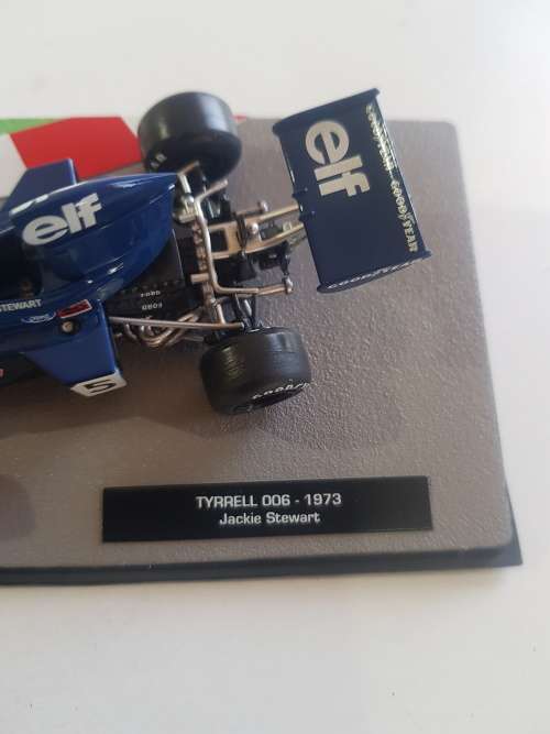 F1, Formula 1, Diecast Model Car, Tyrrell 006, 1973, Jackie Stewart