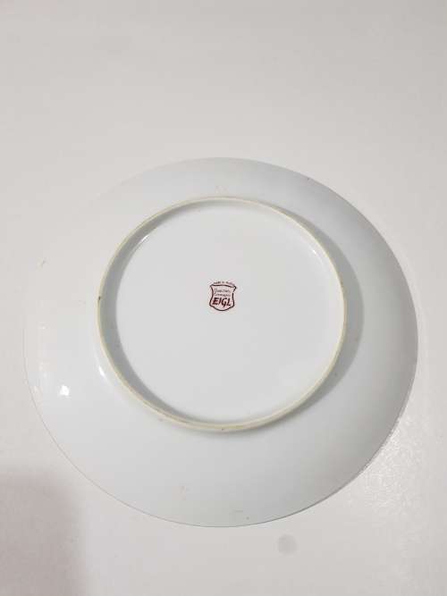 Collector Porcelain Plate with Cities Crests, Austria, EIGL