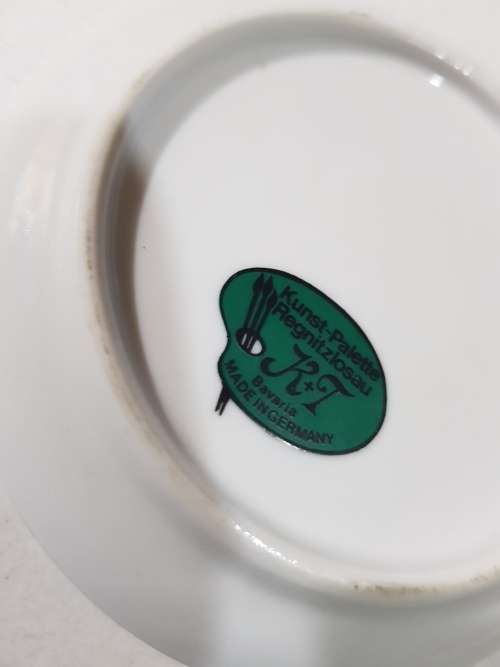 Mini Porcelain Plate, Heidelburg, Schloss, K+T, Germany