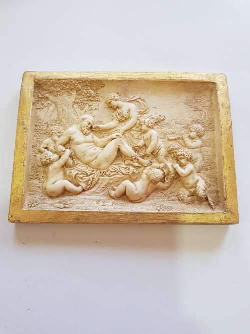 Ceramic Wallplate, Made in Italy, 3D