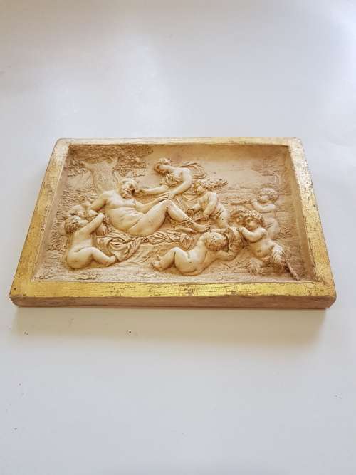 Ceramic Wallplate, Made in Italy, 3D