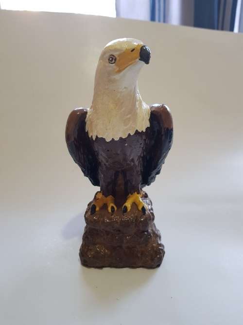 Stone Carved Parrot, Height - 24cm