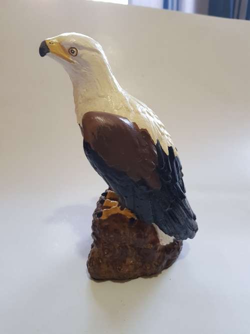 Stone Carved Parrot, Height - 24cm