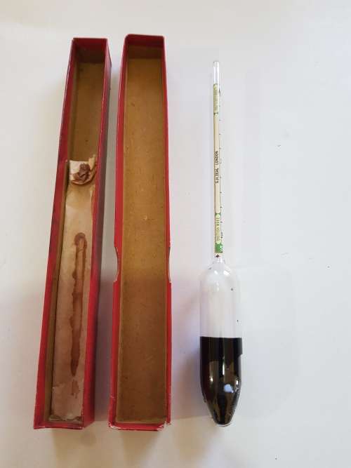 Vintage Hydrometer, Specific Gravity Hydrometer, 1300 - 1400, G.H. Zeal, London