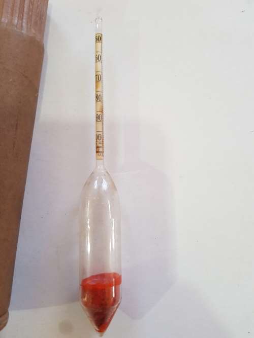 Vintage Hydrometer, Specific Gravity Hydrometer, 1350 - 1400, A. Gallenkamp & Co. Ltd, England