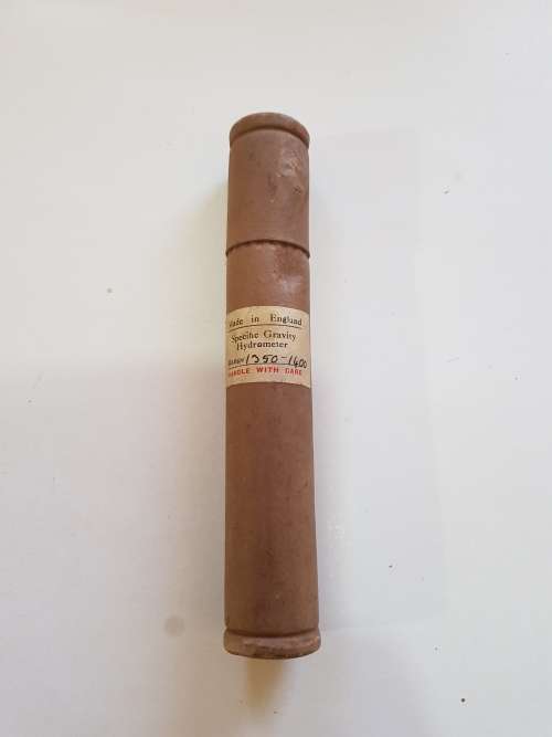 Vintage Hydrometer, Specific Gravity Hydrometer, 1350 - 1400, A. Gallenkamp & Co. Ltd, England