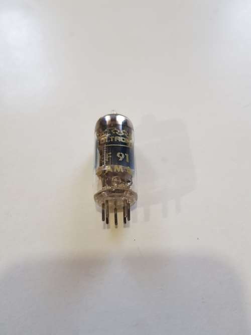 Vintage Ultron Electronic Vacuum Tube, EF91, 6 AM 6, West Germany
