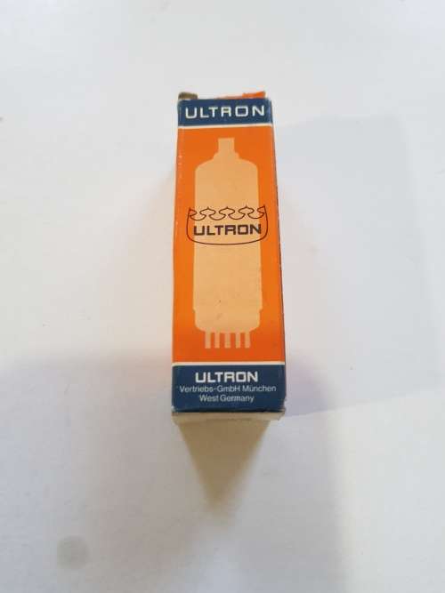 Vintage Ultron Electronic Vacuum Tube, EF91, 6 AM 6, West Germany