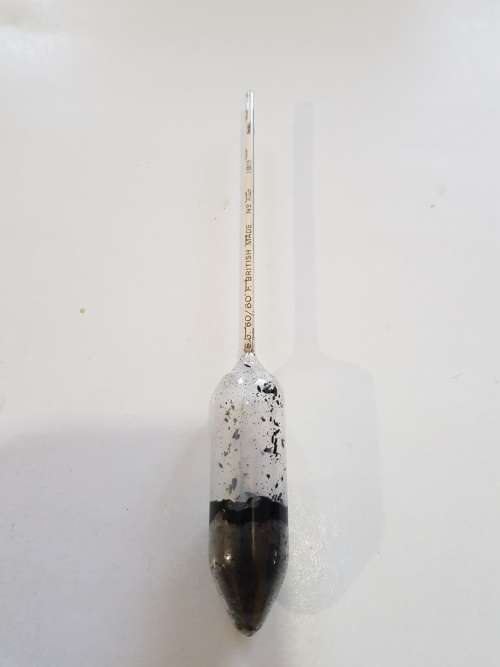 Vintage Hydrometer, Specific Gravity Hydrometer, 50 - 100, No. A140, British Made