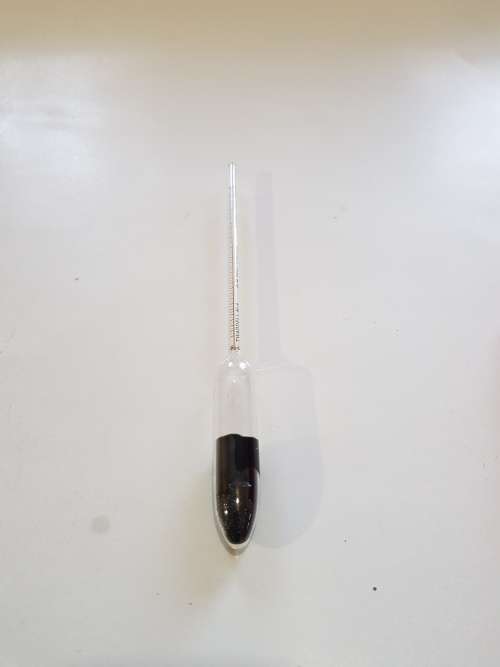 Vintage Hydrometer, Specific Gravity Hydrometer, Twaddell No. 4, 74 - 102, G.H. Zeal, London