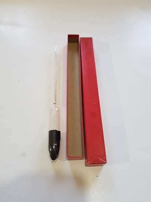 Vintage Hydrometer, Specific Gravity Hydrometer, Twaddell No. 4, 74 - 102, G.H. Zeal, London