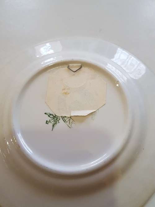 Porcelain Plate, Roma - Fontana di Trevi, Souvenir Italy