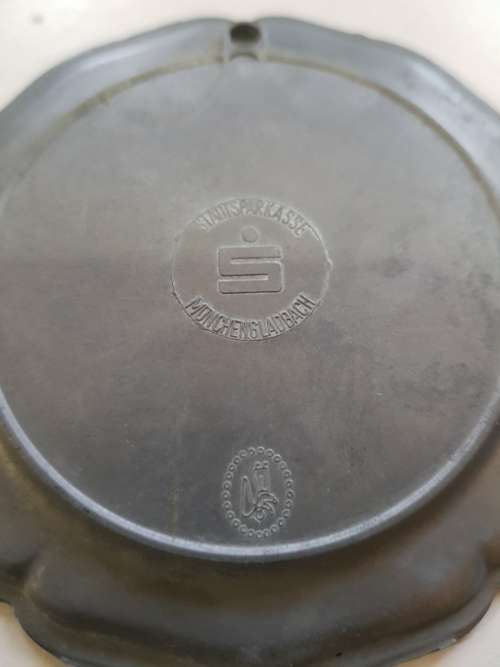 Pewter & Tin Mini Plate, Stadthalle Rheydt, Stadtsparkasse Monchengladbach