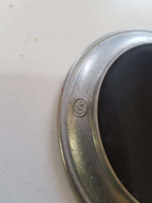 Pewter & Tin Mini Plate, Rudesheim, Drosselgasse, Germany