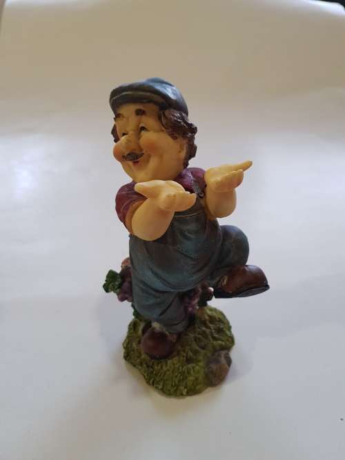 Old Man Dancing Figurine, Ornament