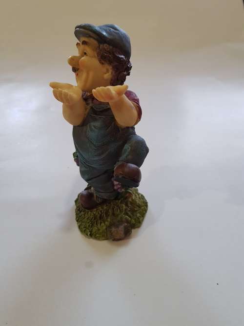 Old Man Dancing Figurine, Ornament