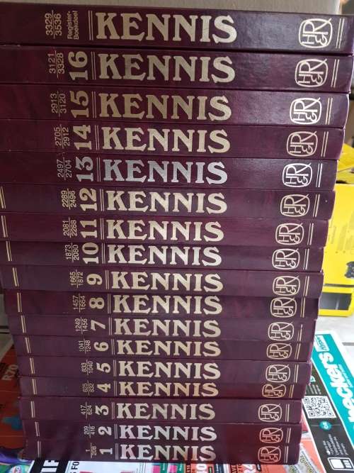Kennis, Afrikaans Encyclopedia, Complete Set, 1 - 16 plus Index