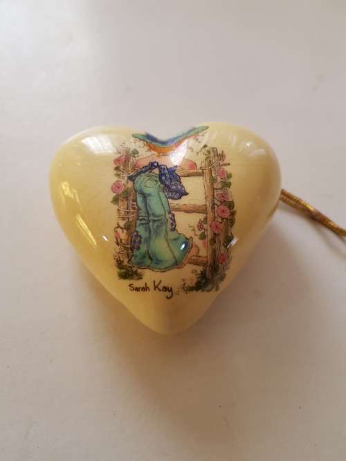 Perfume Scent Porcelain Container with Art by Sarah Kay