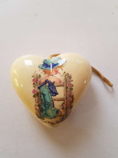 Perfume Scent Porcelain Container with Art by Sarah Kay
