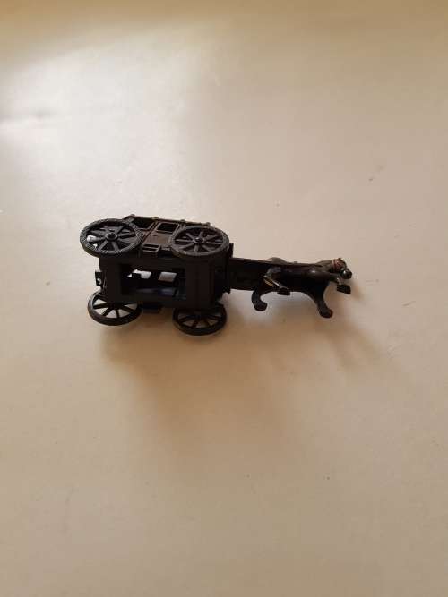 Metal Horse & Carriage, Made in Hong Kong