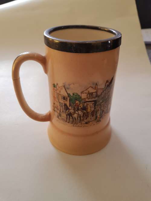 Musical Mug, Mr Pickwick Arrives At The Swan, Sandland, England
