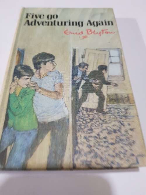 Five Go Adventuring Again by Enid Blyton, 1974