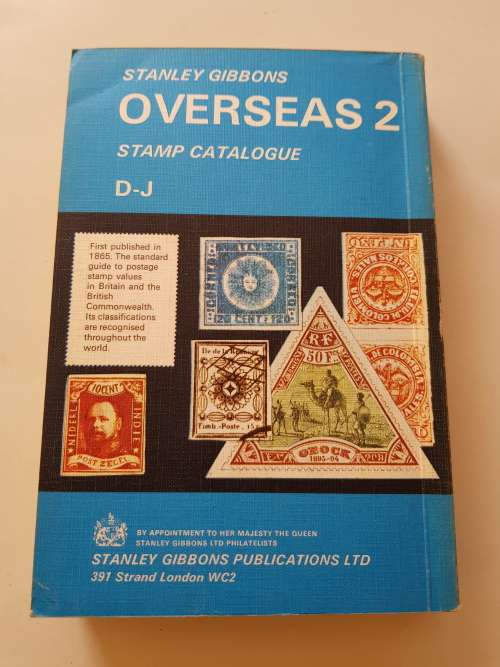 Stanley Gibbons, Overseas 2, Stamp Catalogue, Second Edition, D-J
