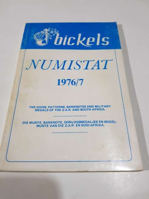 Bickels, Numistat 1976/7, English & Afrikaans