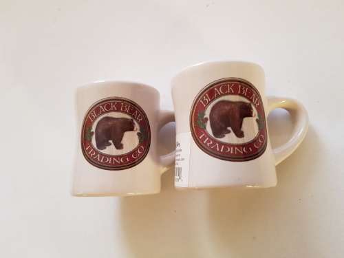 Porcelain Salt & Pepper Shakers, Black Bear Trading