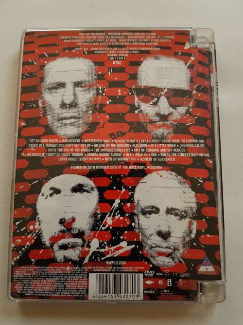 U2, 360 degree At The Rose Bowl, DVD