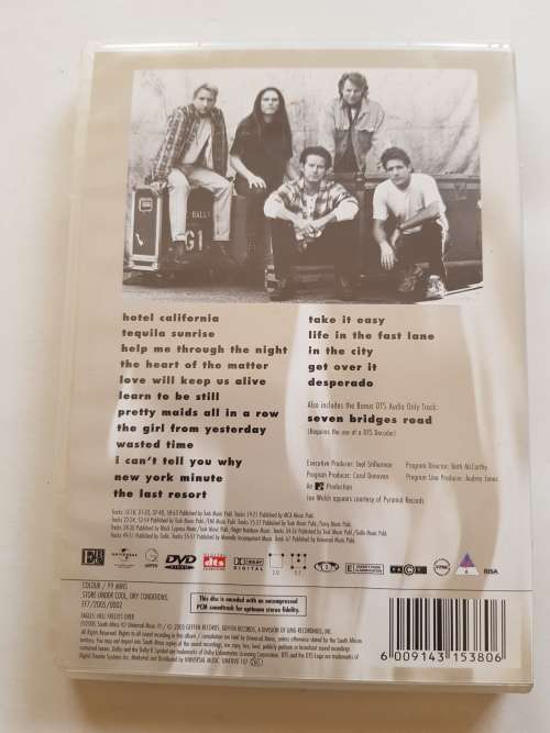 Eagles, hell freezes over, DVD