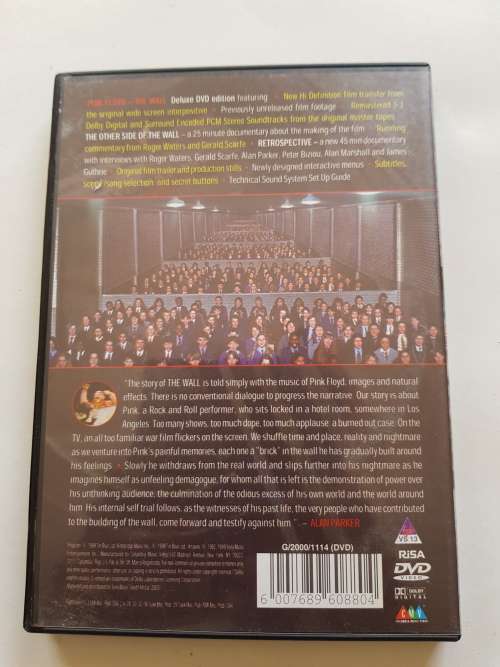 Pink Floyd, The Wall, DVD