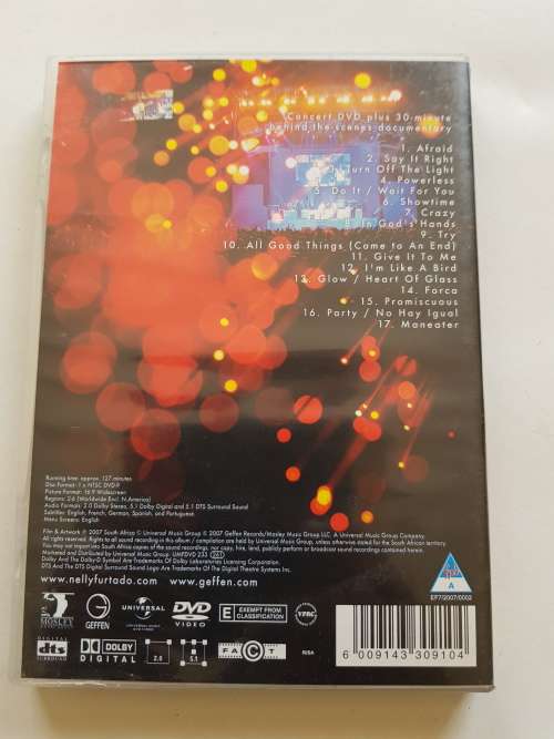 Nelly Furtado, Loose The Concert, DVD