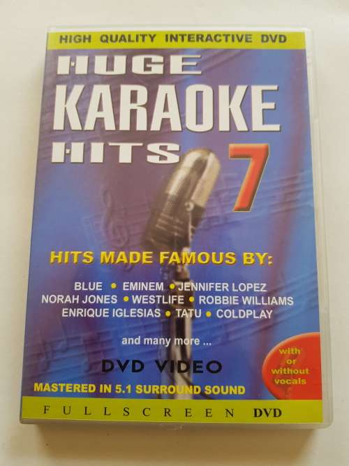 Huge Karaoke Hits 7, DVD
