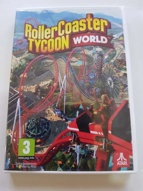 Roller Coaster Tycoon World, PC DVD