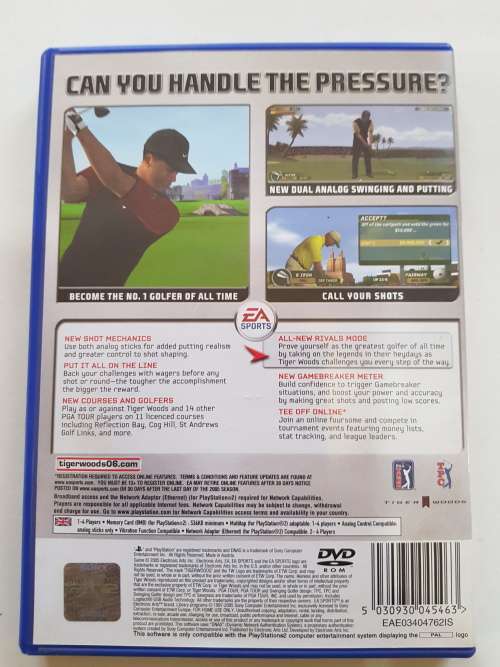 Playstation 2, Tiger Woods PGA Tour 06