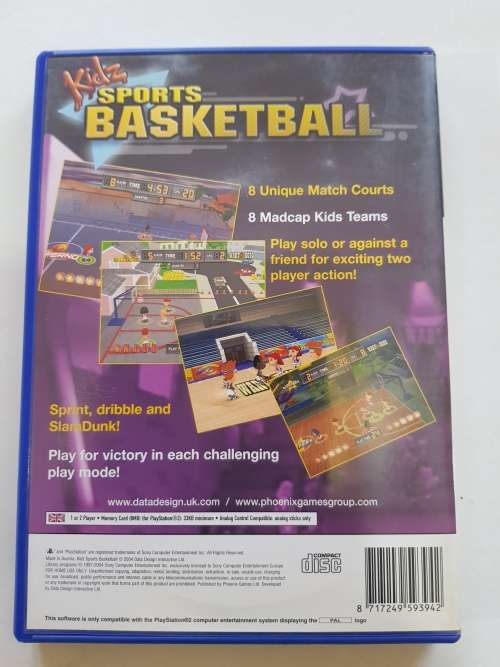 Playstation 2, Kidz Sports Basketball